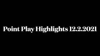 THE TENNIS JONES: Point Play Highlights  12.2.2021