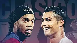O DIA QUE CRISTIANO RONALDO  HUMILHOU O RONALDINHO😱😱😱
