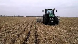 Orthman striptill in operation in Ukraine