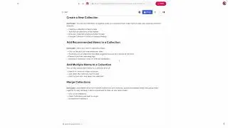 MEm Tutorial: How to Create and Use Collections in Mem