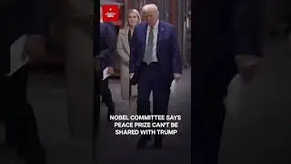 The Norwegian Nobel Committee has clarified that the Nobel Peace Prize cannot be transferred, shared
