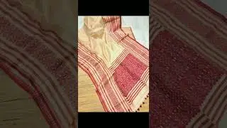 Traditional gachi Tossor Jamdani💕ঐতিহ্যবাহী গাছি তোসর জামদানি#viralrells #rellsshorts#blogging2023