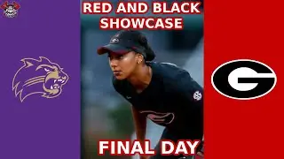 #11 Georgia vs Western Carolina | 2025 College Softball Red and Black Showcase Highlights | 2/16/25