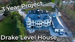 Drake Level Monster Home in Markham -- Inspire Synthetic Slate, Soprema 2-Ply & Rheinzink Turrets