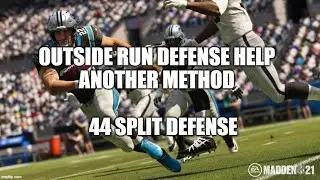 Madden 21 Glitches Cheats and Tips - More Outside Run Defense - 44 Split Defense