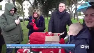 Verde urbano, inaugurato il nuovo Bosco urbano dei Gelsi a Cisanello