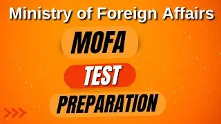 MOFA Test Preparation | MOFA Preparation | MOFA Written Test Questions | MOFA Past Papers | MOFA