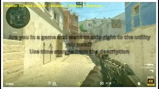 CS2 Mirage Top Mid Control Guide (4K) | Smokes, Flashes, Molotovs + Easy Strats for 2025 | t0csin
