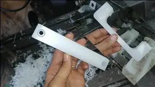 Plastic door handle manufacturing #fabrication_mecanique
