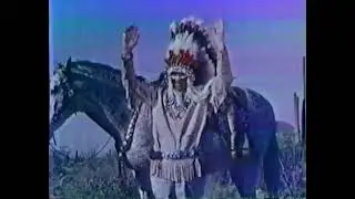 VHS Fine - KXTV Sacramento 1984 Station Sign Off, featuring Chief Shatka Bear-Step