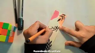Aesthetic Bookmarks Tutorial ✨ Acrylic Painting 🎨