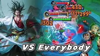 HONOR OF KINGS GAMEPLAY TOP ASIA MUSASHI | Crazy Damage Musashi Best Build & Arcana - HOK
