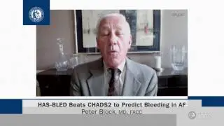 Heart Minute | HAS-BLED Beats CHADS2 to Predict Bleeding in AF