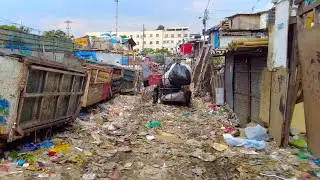 Biggest SLUM in Philippines: HAPPYLAND BRGY 105 