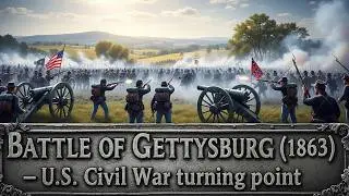 Battle of Gettysburg (1863) &ndash; The Turning Point of the American Civil War #BattleOfGettysburg