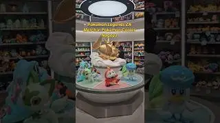 Pokemon Legends ZA merch in Pok&eacute;mon Center Nagoya #pokemon #pokemonjapan #legendsza
