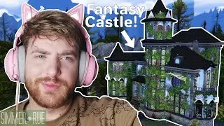 I built a FANTASY CASTLE in The Sims 4!