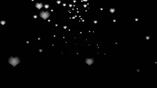 💖Beautiful White Heart Animation | Background Animation | Background video | No copyright | CCO