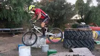 ENDURO Benito Ros disfrutando de Picassent