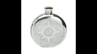 Round Hip Flasks @ The Pocket Hip Flask Company