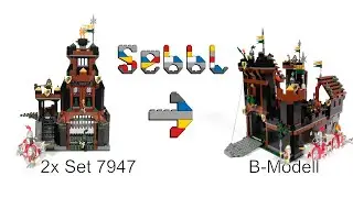 LEGO&reg; 7947 B-Modell - Schwarze Ritterburg mit Konzept