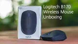 Logitech B170 Wireless Mouse | 2.4 GHz with USB Nano Receiver - Black