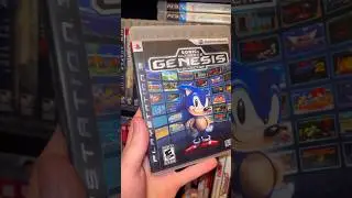 Sonics ultimate genesis collection 🔥#sonic #retrogaming #ps3 #gaming #games #collection #genesis