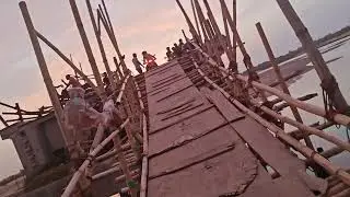 Crisis of lifting in kamala bridge on nepal hulaki raajmarg still struggling