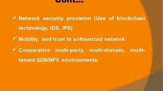PhD Research Topics in SDN OpenDaylight
