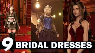 FF7 Remake: All Bridal Outfits & How to get them | Dressed to the Nines Trophy | Final Fantasy 7