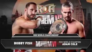 Bobby Fish Focused on the ROH Title