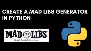 Mad Libs Generator in Python || Python Projects For Beginners #2 || Cool Minds-Neel Maniar