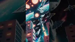 AI Music video: Galactic Battle
