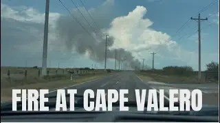 Fire at Cape Valero (Details in Description) 