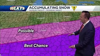 Arctic blast brings in cold temperatures and snow chances