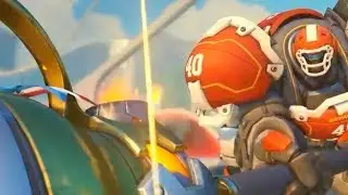 Overwatch - GRIDIRONHARDT New Summer Games 2018 Skin Trailer