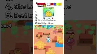 The End😭 Top 5 Memes In Brawl Stars #brawlstar #brawlstars