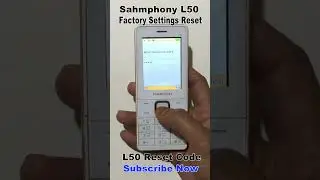 How to Sahmphony L50 Factory Settings Reset Code | New Trick 2023 | Sahmphony L50 Reset Code
