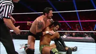 Justin Gabriel vs. Wade Barrett: Raw, Sept. 17, 2012