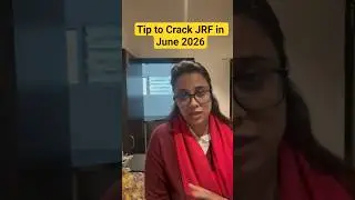 Best Tip to Crack JRF in June 2026 #shorts #shortsfeed