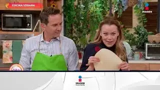 Cocina vegana: Burritos de vegetales asados con hummus de aguacate | Sale el Sol