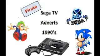(1990s) Sega Mega Drive Pirate TV Games Console Advert Compilation