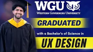 I finished the UX Design degree from WGU in 8 months!