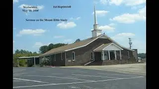 May 10, 2000 - Wednesday - Sermon on the Mount Study (Audio Only)