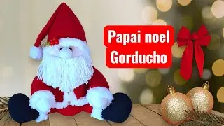 Você nao vai ACREDITAR. Como esse Papai Noel Gorducho é uma Idéia incrível para Peso de Porta 