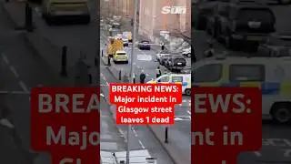 BREAKING NEWS: One dead and three hospitialised after major Glasgow street incident
