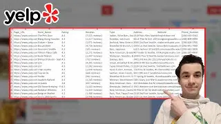 Scrape Data from Yelp (including phone numbers)