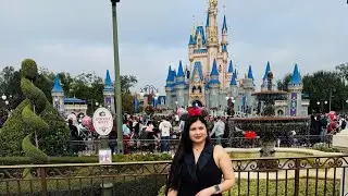 Orlando Magic kingdom Christmas weekend | mermaid ride | winnie the pooh 