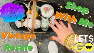 &ldquo;Officially Time For ANOTHER Basket&rdquo;| SHOP WITH ME | VINTAGE RESALE | ANTIQUE MALL FINDS | KITSCH