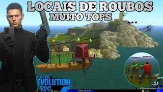 TA INCRÍVEL ESSES LOCAIS DE ROUBO / REDE EVOLUTION RPG - GTA SAMP ANDROID PC 